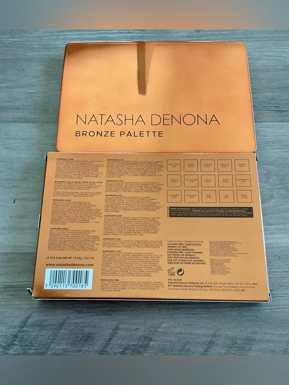 NEW-Natasha Denona Bronze Palette